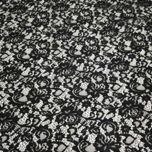 Black Corded Lace