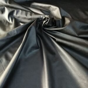 Black Faux Leather